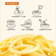 Kangli lai plats rapides pâtes style poivre noir tomate plats rapides nouilles rapides cuisinier 3 portions à la maison paquet de style tomate italien pâte 675g * 1 sac