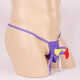 Cinturón de ropa interior sexy para hombres tanga de tía de juego creatividad creativa divertida y sexy ropa interior pájaro cabeza t-toss shishima rojo