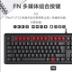 
Double Feiyan (A4TECH) KR-9276usb wired keyboard and mouse set for computer office mouse key set USB keyboard + USB mouse