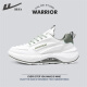 Warrior Shoes Official para hombres Summer Breathable Cashor Running Zapatos Cómodos Deportes para hombres Men White and Green 42