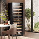 Vincase wine cabinet constant temperature wine cabinet air-cooled constant temperature moisturizing wine refrigeration storage display cabinet multi-functional household refrigerator sake beer cold bar foreign wine tea cabinet dual temperature | frequency conversion | full version 256L thin section