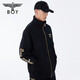 BOY LONDON【黑执事】春24新品男女同款黑色潮酷针织外套N12801 黑色 XS