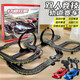 
Shengji two-person racing track car toys children's electric remote control car train track track boy birthday gift 18.1 meters electric track racing 2024 upgrade race 2* electric remote control + 2* hand-crank remote control + 4* remote control