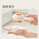 Bangboshi Pet Bath Brush Dog Cat Bath Brush Rubbing Bath Massage Bath Artifact Silicone Cleaning Brush Dog Supplies Pet Bath Brush Orange