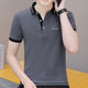 Dan Pretty Summer Herren Polo-Hemd Kurzärmel Revers Casual Fashion T-Shirt Herrenkleidung 682 Weiß + 679 Dunkelblau M.