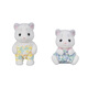 森贝儿家族（Sylvanian families）日版雪豹家族 过家家女孩玩具玩偶套装 生日礼物送儿童礼物