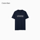 Calvin Kleinjeans25 Весна и летняя мужская повседневная пригородная припечатка CK Pure Print Pure Cotton Finted Forte Fort