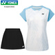 Yonex yonex badminton Anzug Wettbewerb Training schweißabsorbierende und atmungsaktive Frauensportset 210025BCR Crystal Blue L