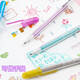 Sakura Tiara Star Sten Stifte Zodiac Sparrow Stift 12 Farbe Kritzelei Helle Farbe Geburtsstein Grußkarte Handkonto farbig neutraler Stift 724 #purple 1