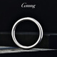 GsunG men's platinum glossy ring PT950 pure platinum women's ring ring simple solid ring platinum ring priced by gram, contact customer service before bidding