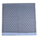 GUCCI-Schal, Unisex, Logo, Jacquard, wendbar, Wolle, Quastenschal, chinesischer Valentinstag, Blau/Grau, 411115 3G200 1369