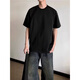 Digada Koreanische Version Solid Color Männer Kurzärärmische Männer Sommer einfache runde Hals Männer T-Shirt Männer losen lässige Kurzärmer T-Shirt Männer und Frauen Wyn-T679-Gray M