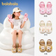 Balabala children's sandals summer boys' Baotou soft-soled baby outer wear toddler shoes children's non-slip girls' beach shoes