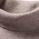 
NOSSKISS luxury high-end brand pure wool sweater for men in winter warmth thickened sweater solid color loose turtleneck base shirt classic black [gift box] thickened M 165