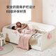 
Hanssem Children's Bed Modern Simple E0 Level Solid Wood Bed Kindergarten Bed Single Student Bed Children's Room Combination Bed Mother Bed Solid Wood C Light Maple Color_Senkati Series 900mm*2000mm