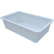 Carlore Rectangulaire blanc petit bassin en plastique Grande industrie de reproduction épaissie Pièces sans couvercle Boîte en plastique Boîte à colle n ° 7 Basin blanc 695 * 430 * 200