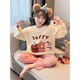 Disney Pajamas para niños 2025 Nuevo estilo Princesa de princesa de niñas Cabeza de algodón Conjunto de ropa para el hogar para niñas Home Spring y Autumn Air acondicionamiento [Nuevo en primavera] 5009 120 cm [Altura sugerida 110 ~ 120 cm