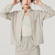 Capa de mujeres adidas 2025 Spring New Sportswear Fashion Chaqueta de punto de punto al aire libre Captura de entrenamiento informal de viento JE6173 S