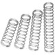 Tianzhuo hardware wire diameter 0.7 0.8 1.0mm 304 stainless steel compression spring compression spring pressure size shock absorber spring collection 1*10*40 2 pieces
