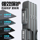 Benno fishing gear bag waterproof fishing rod bag lightweight multi-functional storage rod bag large capacity big belly bag thickened fishing bag fish gear bag 80cm double layer straight package waterproof and thickened waterproof thickened steel wire edge