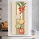 Shantoulin Village Eingangsdekoration Malerei selbstklebende Malerei Wandkleher Ping Anxie Hall Hanging Malerei Creme Stil Eingangsgang Wandaufkleber aufsteigen-XG-1349 Drucken gefälschte Grenzbreite 50*100 cm