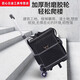 Green Linshantou Lincun multifunctional trolley box tool bag with wheels, strong and durable rod tool box bag, electrician hardware water D102 without trolley 20-inch large capacity square bag