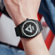 Peak Watch Men y mujeres Parejas Estudiantes de secundaria Sports Ratch Fashion Quartz Watch Watch al aire libre para estudiantes luminosos y al aire libre YB14108J1 [Glue en blanco y negro]