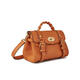 MULBERRY women's bag luxury 24 new light luxury exquisite logo flip casual shoulder bag RL6595-736N691 brown one size