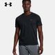 Under Armor (UNDERARMOR) short-sleeved T-shirt for men 25 spring new sportswear running fitness training bottoming shirt elastic breathable round neck T-shirt [elastic quick-drying] [Tech fabric] main recommendation L (175/96A)