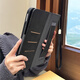 Yaluge 2017 iPad Pro12,9 дюйма защитная корпус A1584 старого поколения 2 поколения Por12.9 Apple Flat Panel 1670 Ротационная поддержка ML0R2CH Деловой кожаный корпус с кожаным корпусом Grey-with [со взрывом смягченной пленки] 2017/2015 PR PR PR PR-