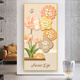 Shantoulin Village Eingangsdekoration Malerei selbstklebende Malerei Wandkleher Ping Anxie Hall Hanging Malerei Creme Stil Eingangsgang Wandaufkleber aufsteigen-XG-1349 Drucken gefälschte Grenzbreite 50*100 cm
