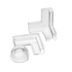 Yongyu children's anti-collision corner infant and toddler anti-collision corner table corner coffee table transparent silicone soft corner wrapping buffer and anti-collision strips Highly transparent buffering/sharp wrapping/disassembly traceless - spherical 4-pack thickened soft rubber, anti-collision on all sides