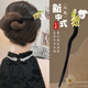 Suyi embroidered hairpin, ancient style, female style, new Chinese style wooden hairpin, imitation sandalwood coiled hairpin, simple modern national style gardenia