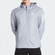 Adidas official jacket men's 25 spring new outdoor fitness training sportswear three-stripe windproof hooded casual jacket IN1484 XL