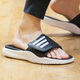 Adidas Slippers Chaussures masculines Nouveaux tongs d'été Flipp Belon Natation de la maison Comfort et Sandales décontractées légères GY9415 / Black 40.5
