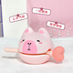 Babygeschichte Kapibala muyu Desktop kreative kleine Ornamente verrückte Emotion Stabilisierung Artefakt Klopfen Unzipien Kindertag Geschenke Pink Kapibala [Liebeshammer]