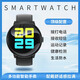 
New WATCH smart watch, high-definition round screen custom wallpaper, heart rate sleep monitoring, electronic exercise step count, simple wind black steel [sports trend-features explosive]