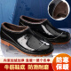 Huili Jun Regenschuhe Männer plus Samt leichte Speichelschuhe Frauen Regenstiefel wasserdichte Schuhe überschuhten Küche Anti-Rutsch-Schlupf-Wasserfeste Büffel Sehnensose Verschleiß-resistente Gummischuhe 3519 [schwarze Rindfleisch Sehnensälen] Einzelschuhe, große Größe 1 37