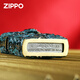 ZIPPO正版zippo煤油打火机盔甲机防风男士送礼收藏级官方 烧色龙凤-单机版 DY9902TJ