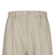 JNBY/Jiangnan Buyi 25 summer new casual pants loose hemp straight pants flexible and comfortable 5P4E13540 212/light gray khaki S