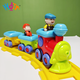 KDT Baole pour enfants Train Children's Electric Toy Car Baby Baby Effect Splicing Car 1 à 4 ans