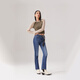 Levi's 25 Spring and Summer New Women's Street Temperament 725 High Waisted Slightly Flaring Jeans 18759 Medium Blue 26 (30)