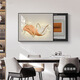 Pintura de decoración de caja de medidor personalizado Caja de distribución de sala de estar Simple Modern Pintura colgante sin perforación Caja de tapa del interruptor principal del interruptor principal K12189 60*45 (Bloqueo de 50*35 cm) Empuje izquierdo y tirar de marco negro