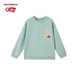 
newbalance nb children's clothing 25 years spring new style men's and women's versatile casual sports round neck pullover sweatshirt 7ZF12053 7ZF12053-OML 140 cm
