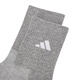 
Adidas (adidas) men's socks and women's socks 2025 summer new sports and casual socks fitness training breathable wear-resistant mid-tube socks JC9272/black, white and gray mid-tube/three pairs [M]Suggested shoe size: 39-42/24-26cm
