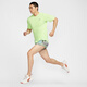 Nike (Nike) DRI-Fit DRI Adv Adv Men Sprying Strying Runned Running Top Otoño Outumn Off-Road HJ3581 701 Ligeramente amarillo verde/negro M