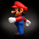 Supermario Louis Yoshi Adornos de juguete de muñeca Modelo Modelo MOVABLE 25 Yoshi Blue Dragon Box Mario