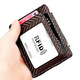 Vanlemn Danemark Antift Brush RFID Ultra-fibre US Dollar Clip European and American Wallet Shield Anti-Demagnetization Card Clip Card Fashion Card Pack Black