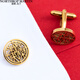 North Martin 25 spring and summer high-end light luxury style Changle Weiyang hollow cufflinks men's French shirt wedding cuff sleeves gift