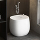 
JOMOO mop pool household balcony bathroom mop basin ceramic mop pool outdoor mop basin bathroom mop pool M1049 white 49*38*40cm single basin